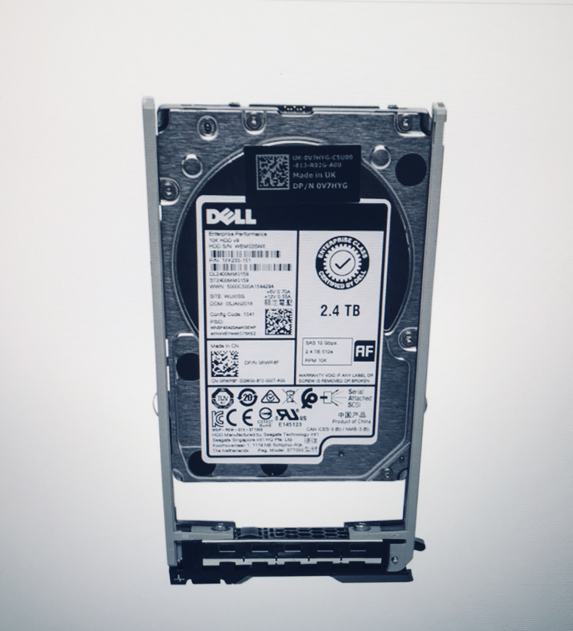 Dell RWR8F-NEW 2.4TB 10K 2.5 SAS 12G ST2400MM0159 - Anrema Tech